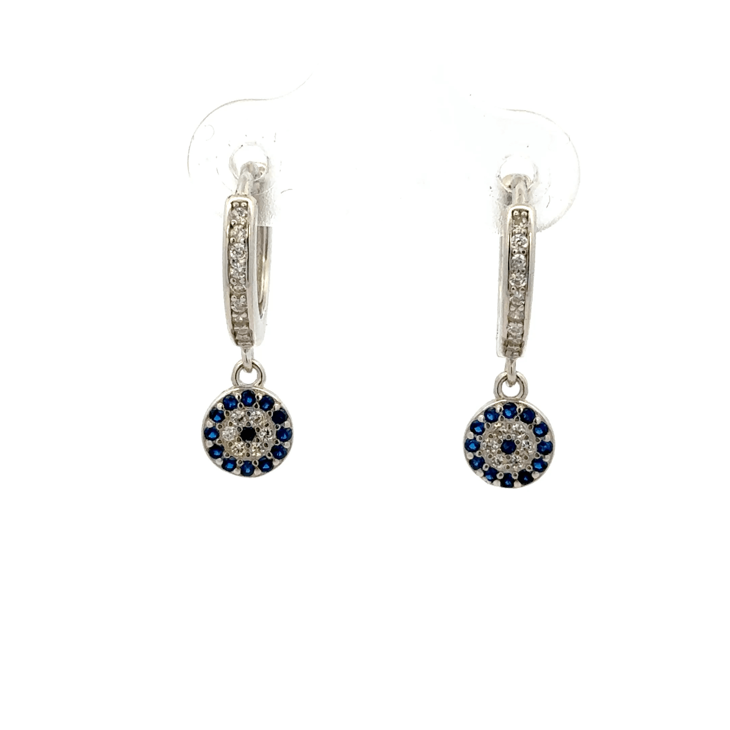 Blue Stone Hanging Baali Earring