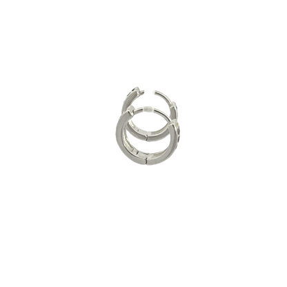 Black Enamel Baali Earring