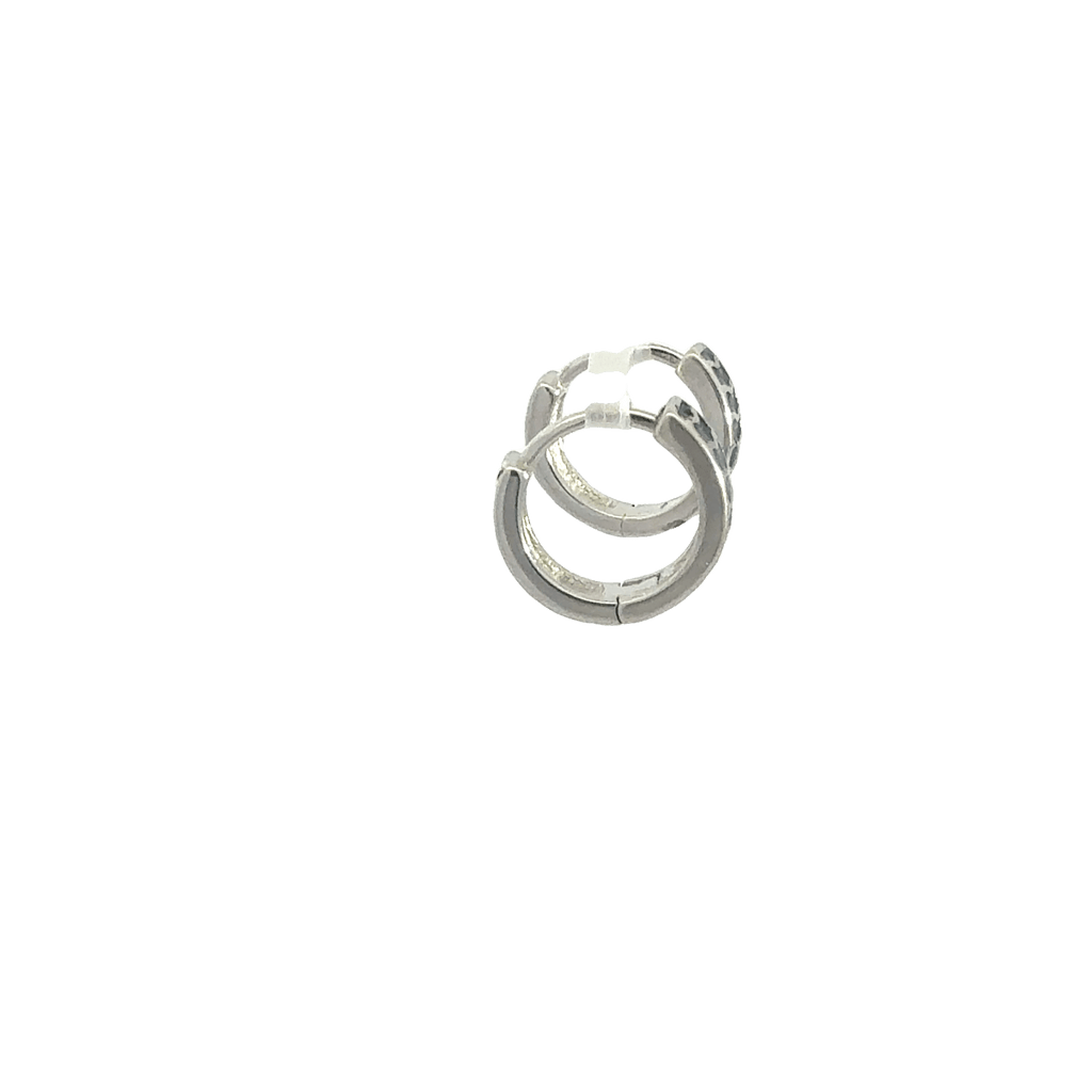 Black Enamel Baali Earring