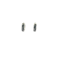 Black Enamel Baali Earring