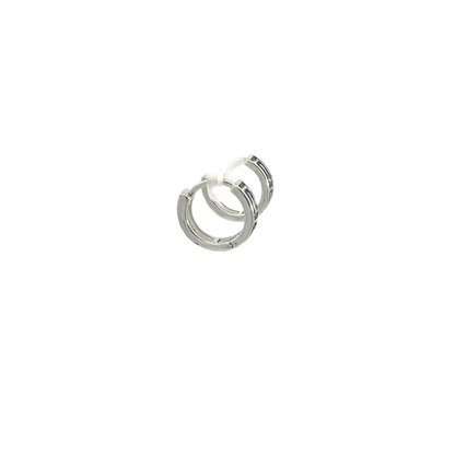 Black Enamel Baali Earring