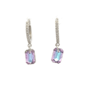 Diamond Rainbow Drops Baali Earring