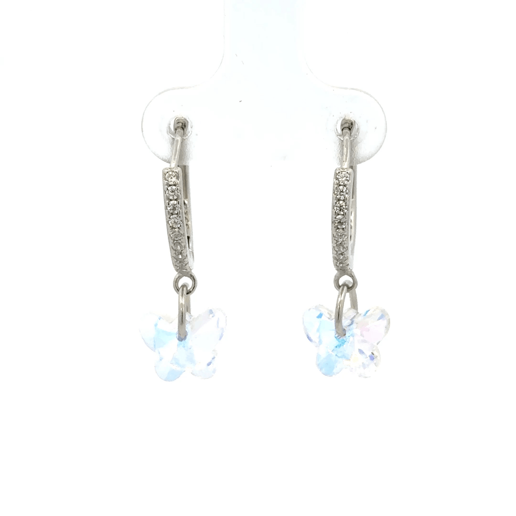 Butterfly Rainbow Drops Baali Earring