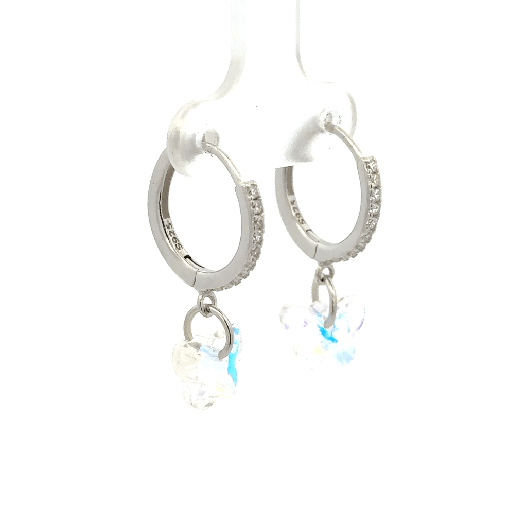 Butterfly Rainbow Drops Baali Earring