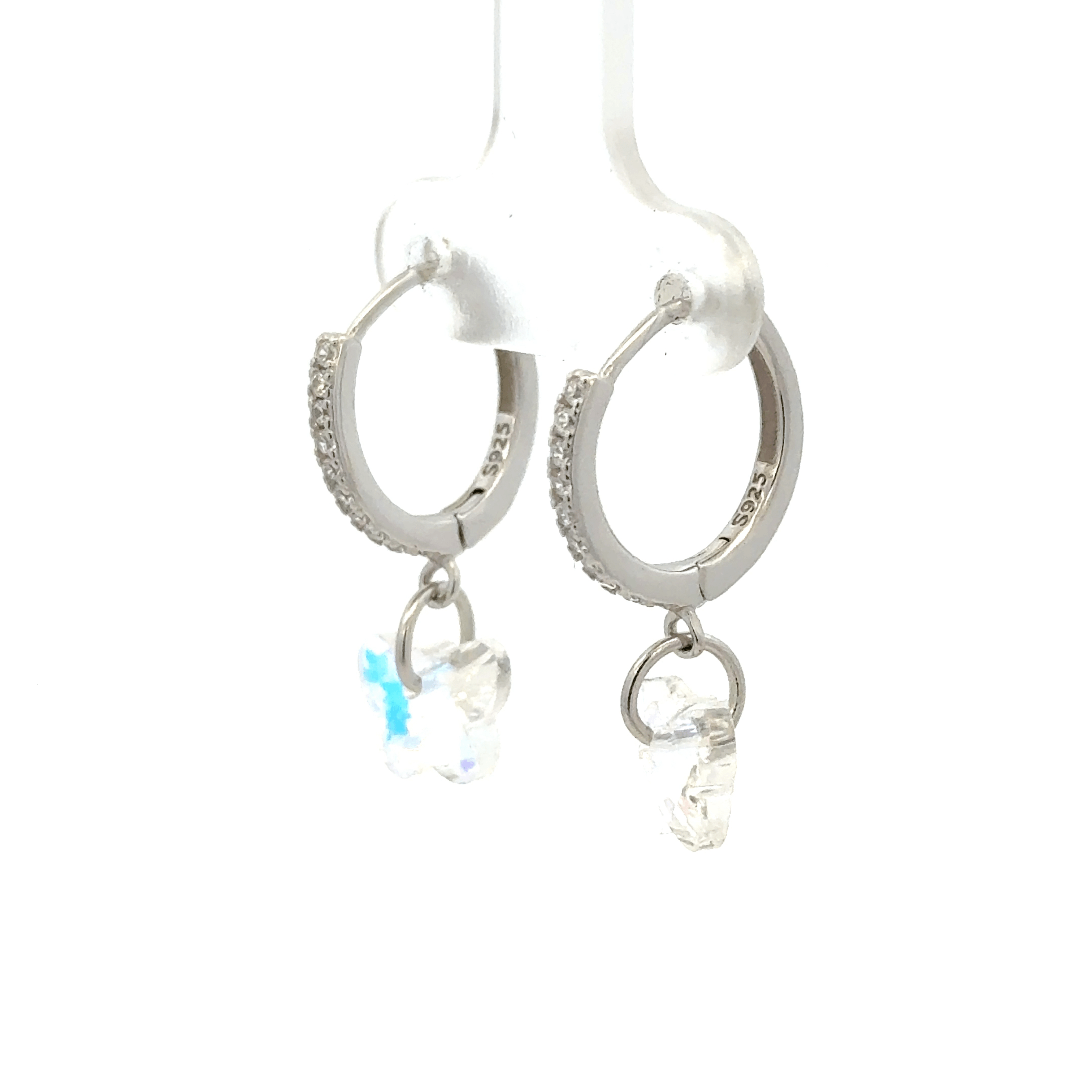 Butterfly Rainbow Drops Baali Earring