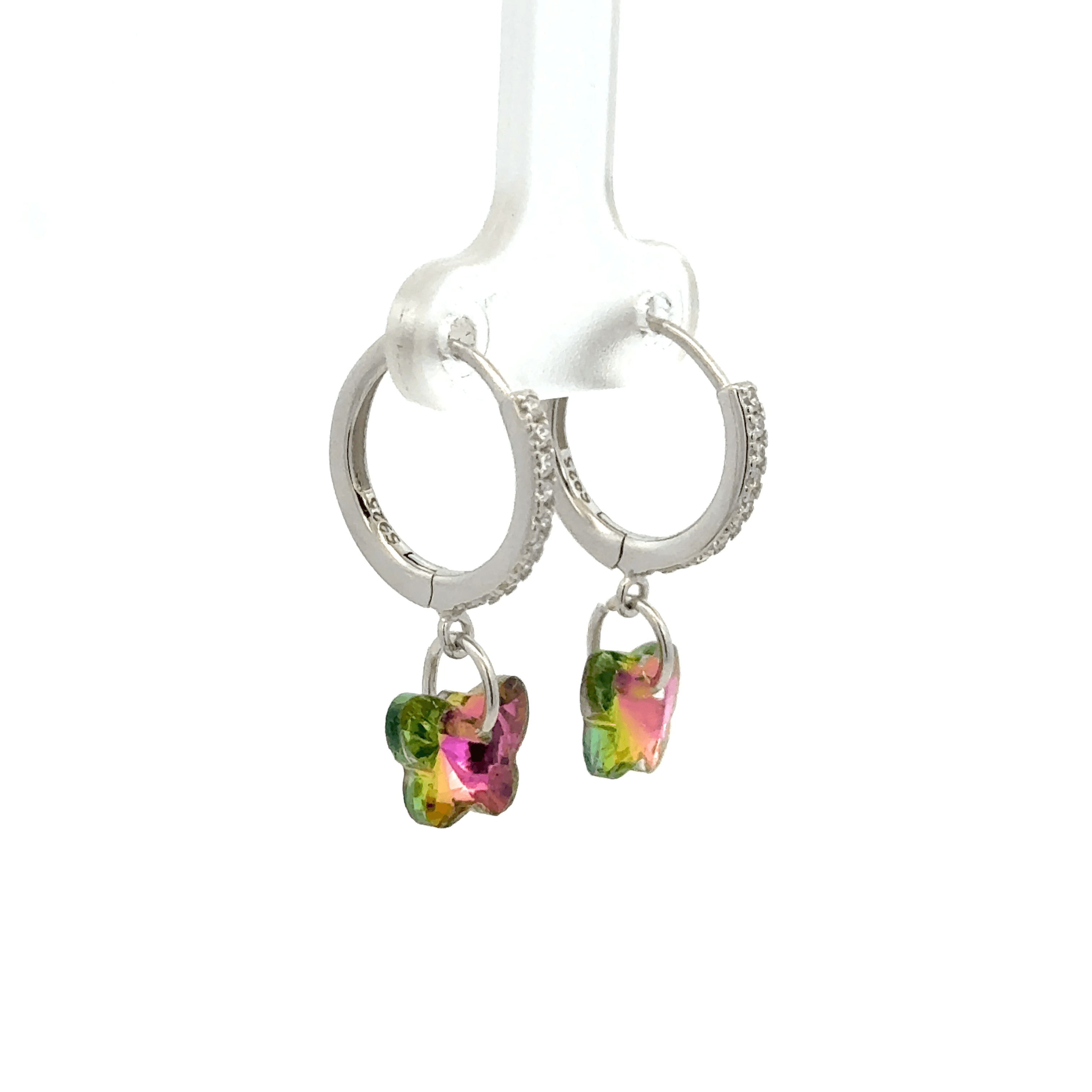 Butterfly Rainbow Drops Baali Earring