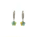Flower Rainbow Drops Baali Earring