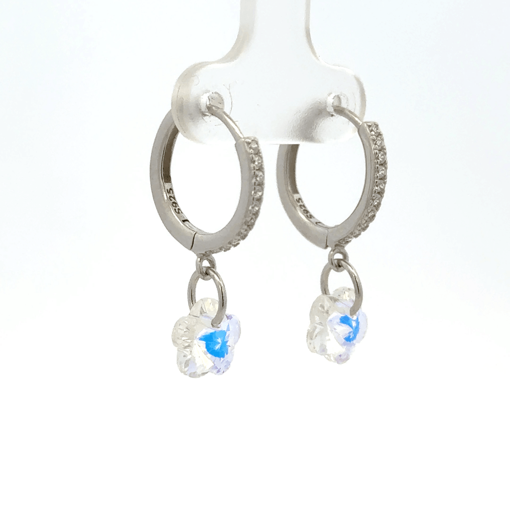 Flower Rainbow Drops Baali Earring