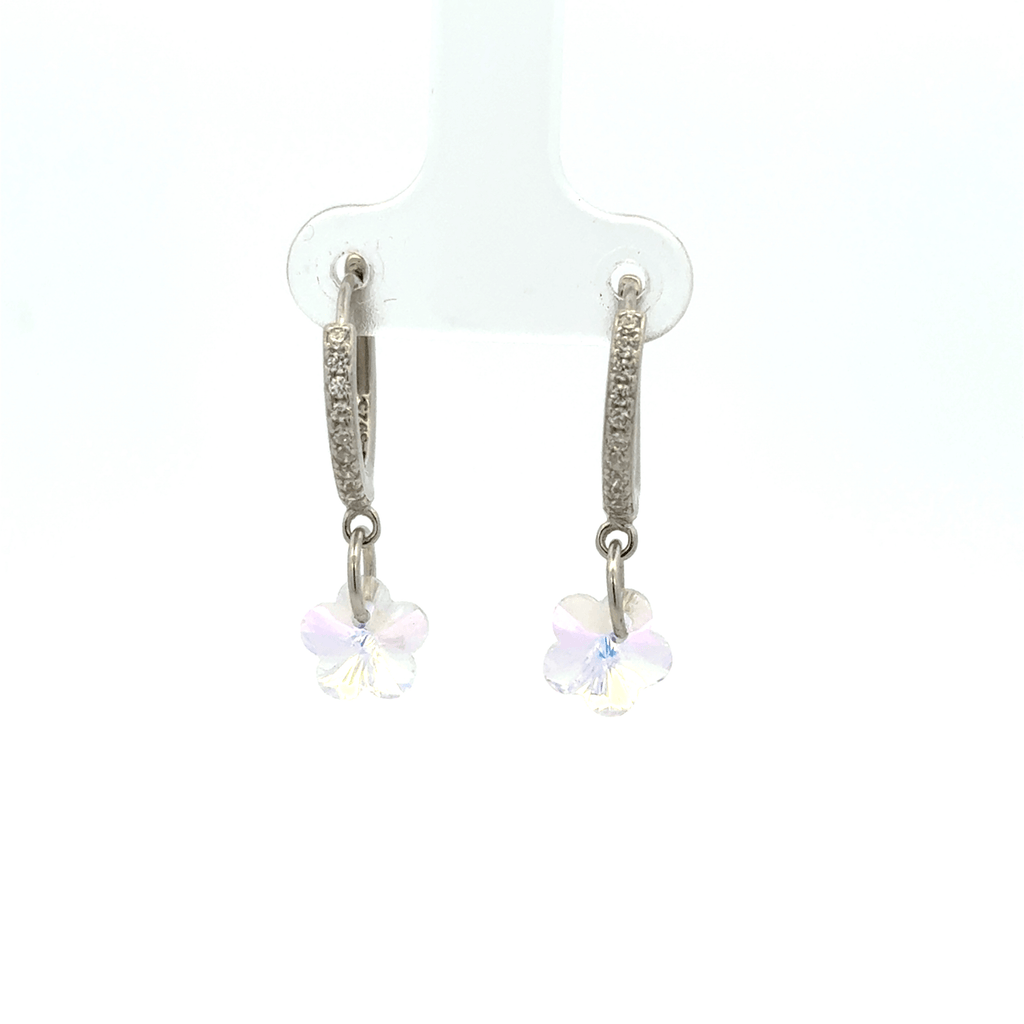 Flower Rainbow Drops Baali Earring