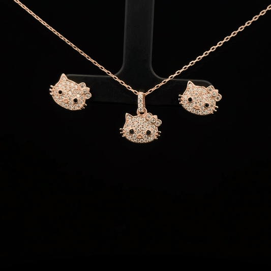 Cartoon Chain Pendant Earring