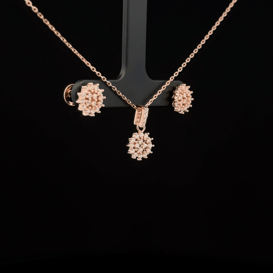 Sparkle Chain Pendant Earrings