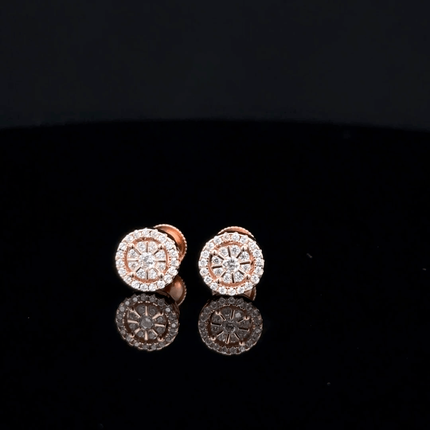 ROSEGOLD CIRCLE EARRING