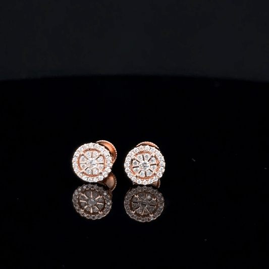 ROSEGOLD CIRCLE EARRING
