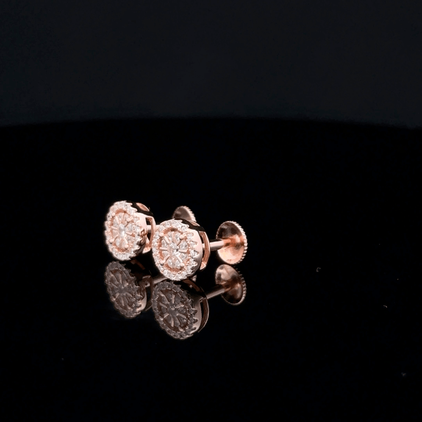 ROSEGOLD CIRCLE EARRING