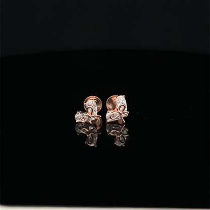 ROSEGOLD BOW EARRING