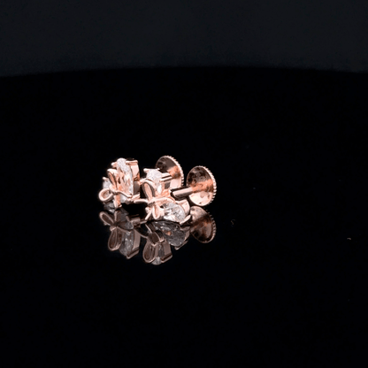 ROSEGOLD BOW EARRING