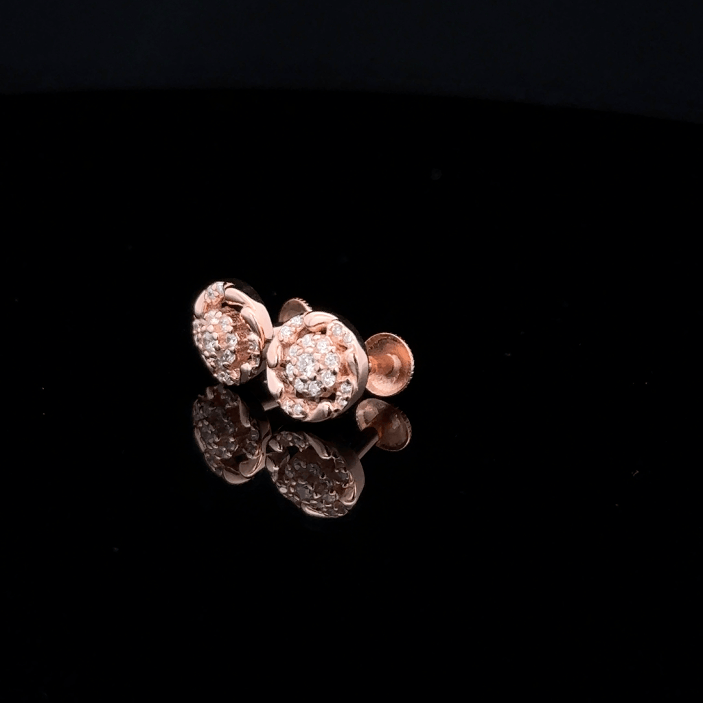 ROSEGOLD SPIRAL EARRING