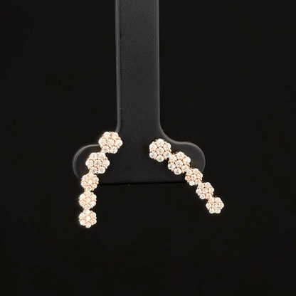 MULTISTONE LONG EARRING