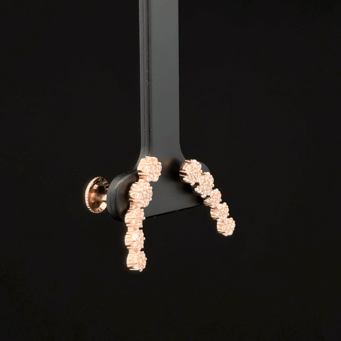 MULTISTONE LONG EARRING