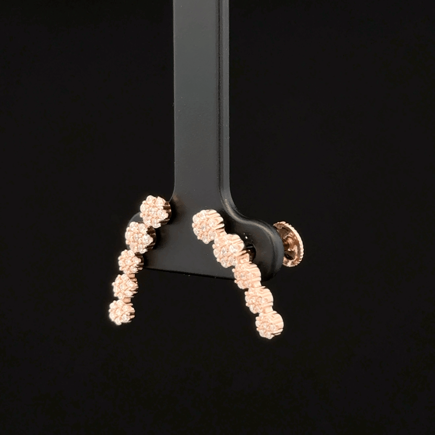 MULTISTONE LONG EARRING