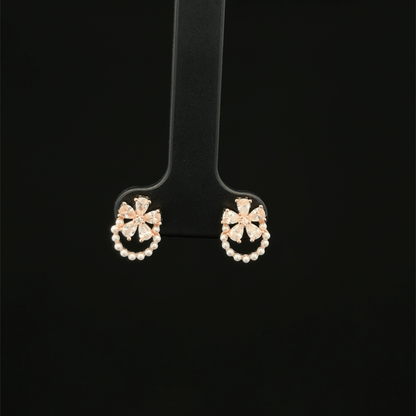 ROSEGOLD FLOWER EARRING