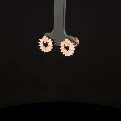 ROSEGOLD SUN EARRING