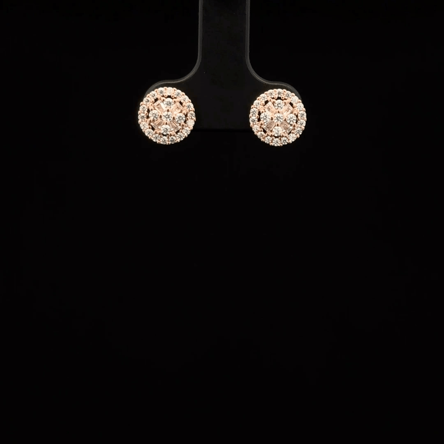 ROSEGOLD CIRCLE EARRING