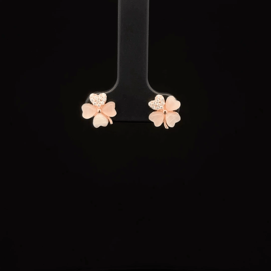 ROSEGOLD FLOWER EARRING