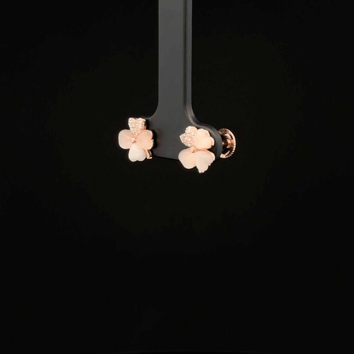 ROSEGOLD FLOWER EARRING