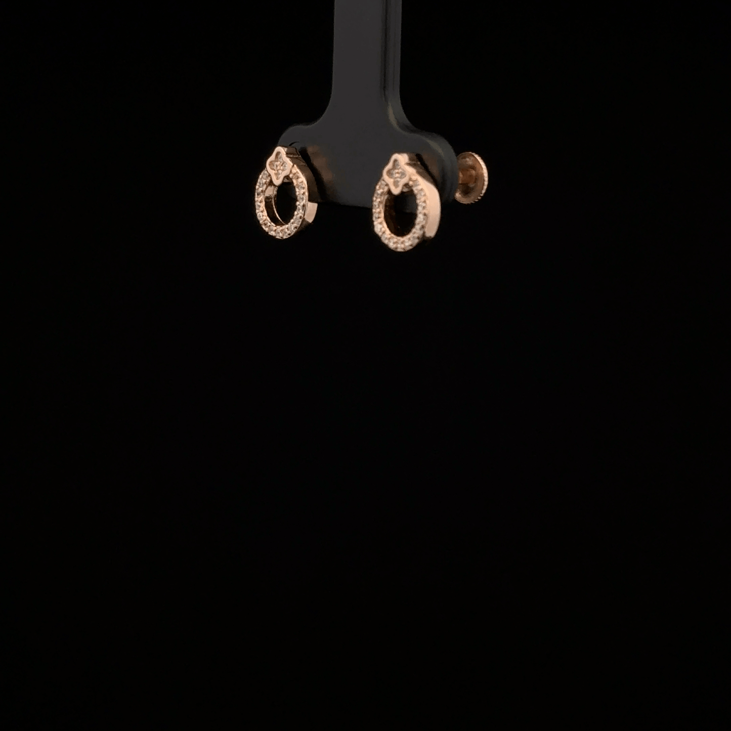 ROSEGOLD CIRCLE EARRING