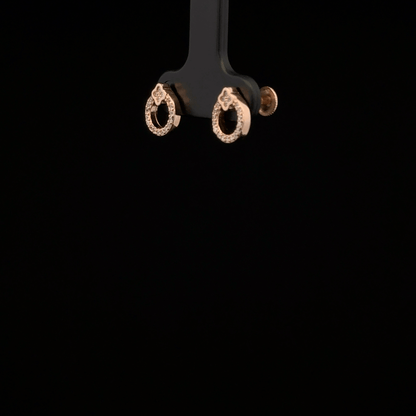 ROSEGOLD CIRCLE EARRING