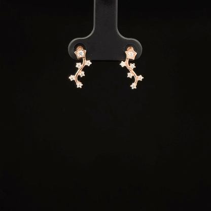 ROSEGOLD STAR EARRING