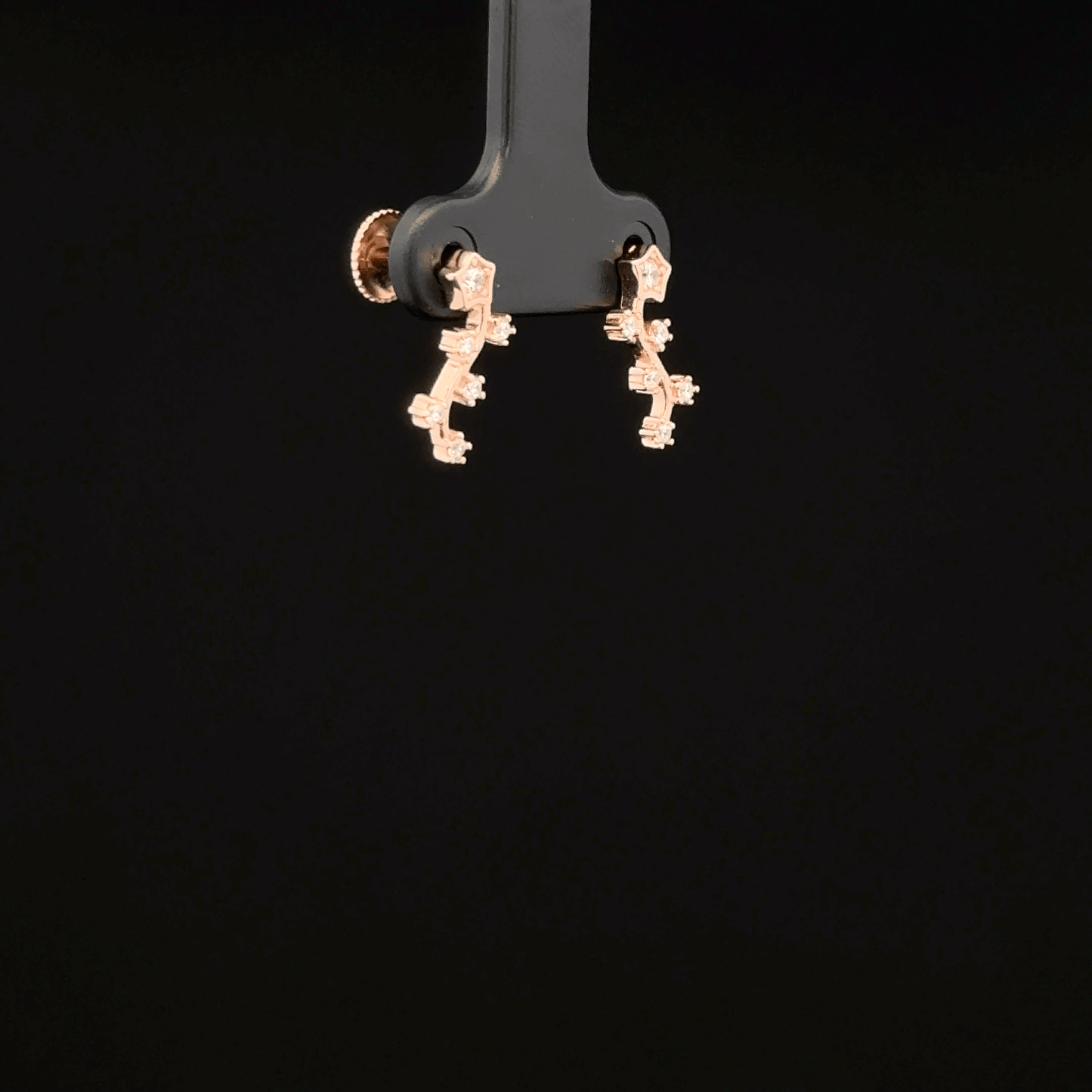 ROSEGOLD STAR EARRING