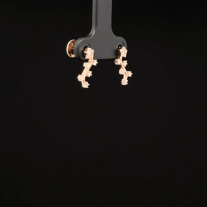 ROSEGOLD STAR EARRING