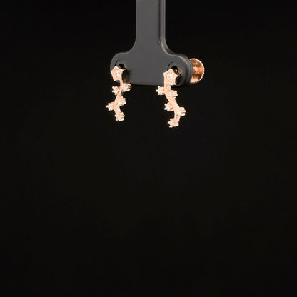 ROSEGOLD STAR EARRING