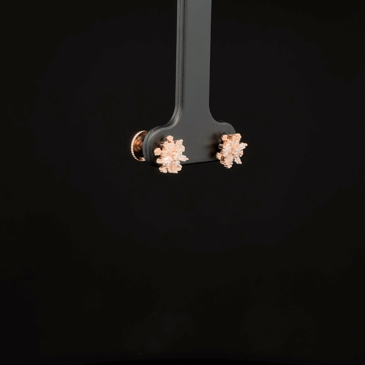 ROSEGOLD STONE EARRING
