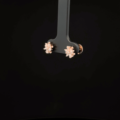 ROSEGOLD STONE EARRING