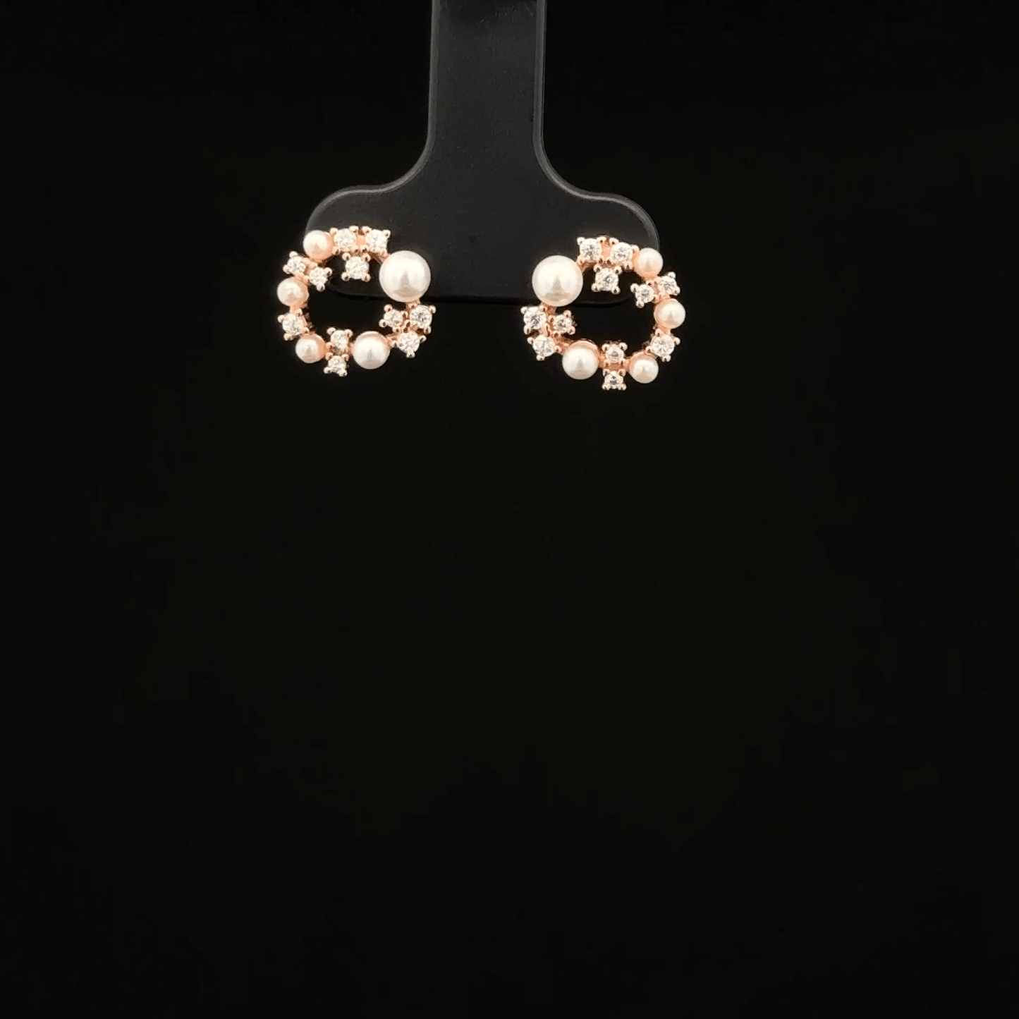 ROSEGOLD CIRCLE EARRING