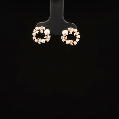 ROSEGOLD CIRCLE EARRING
