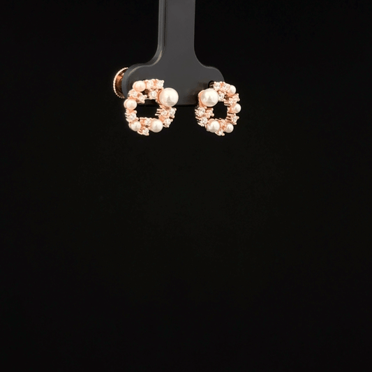 ROSEGOLD CIRCLE EARRING