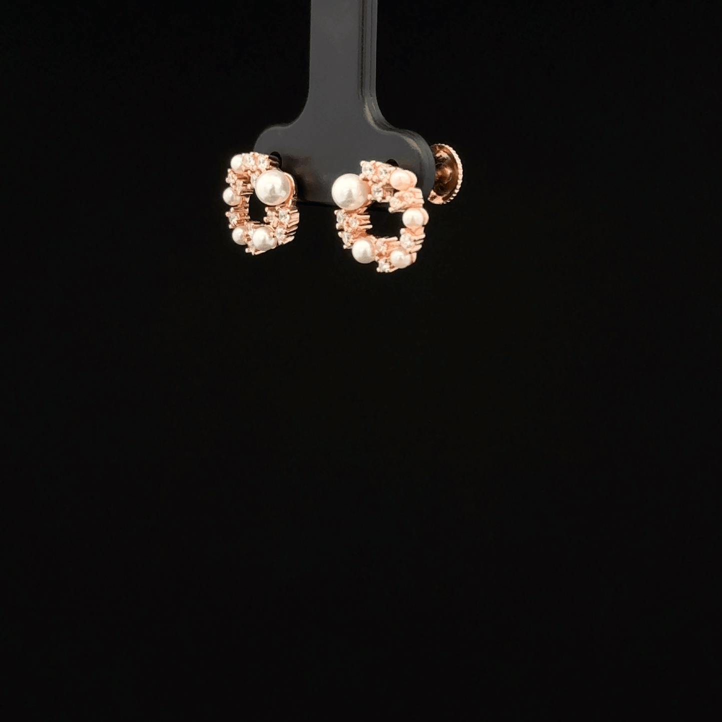 ROSEGOLD CIRCLE EARRING