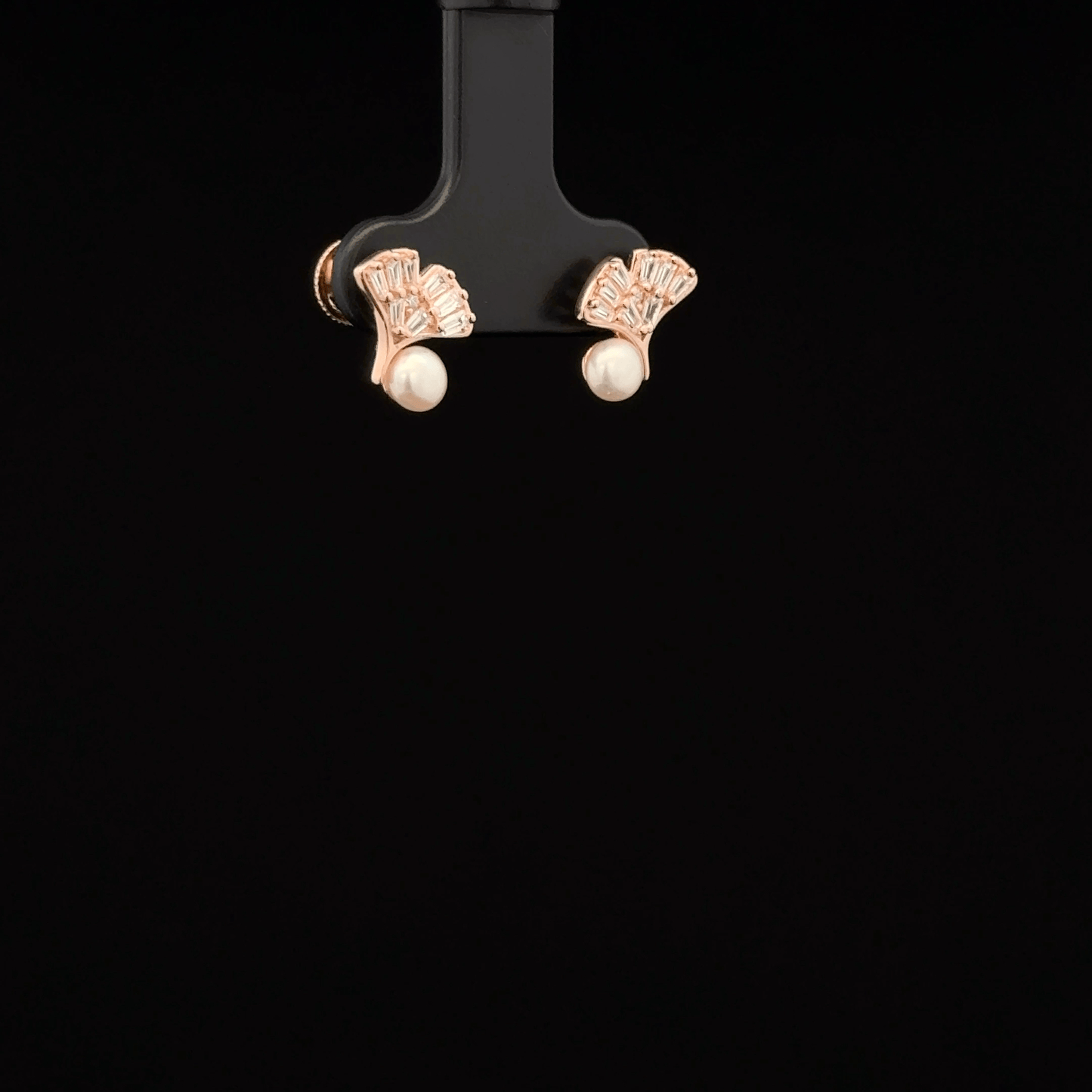 ROSEGOLD LEAF EARRING