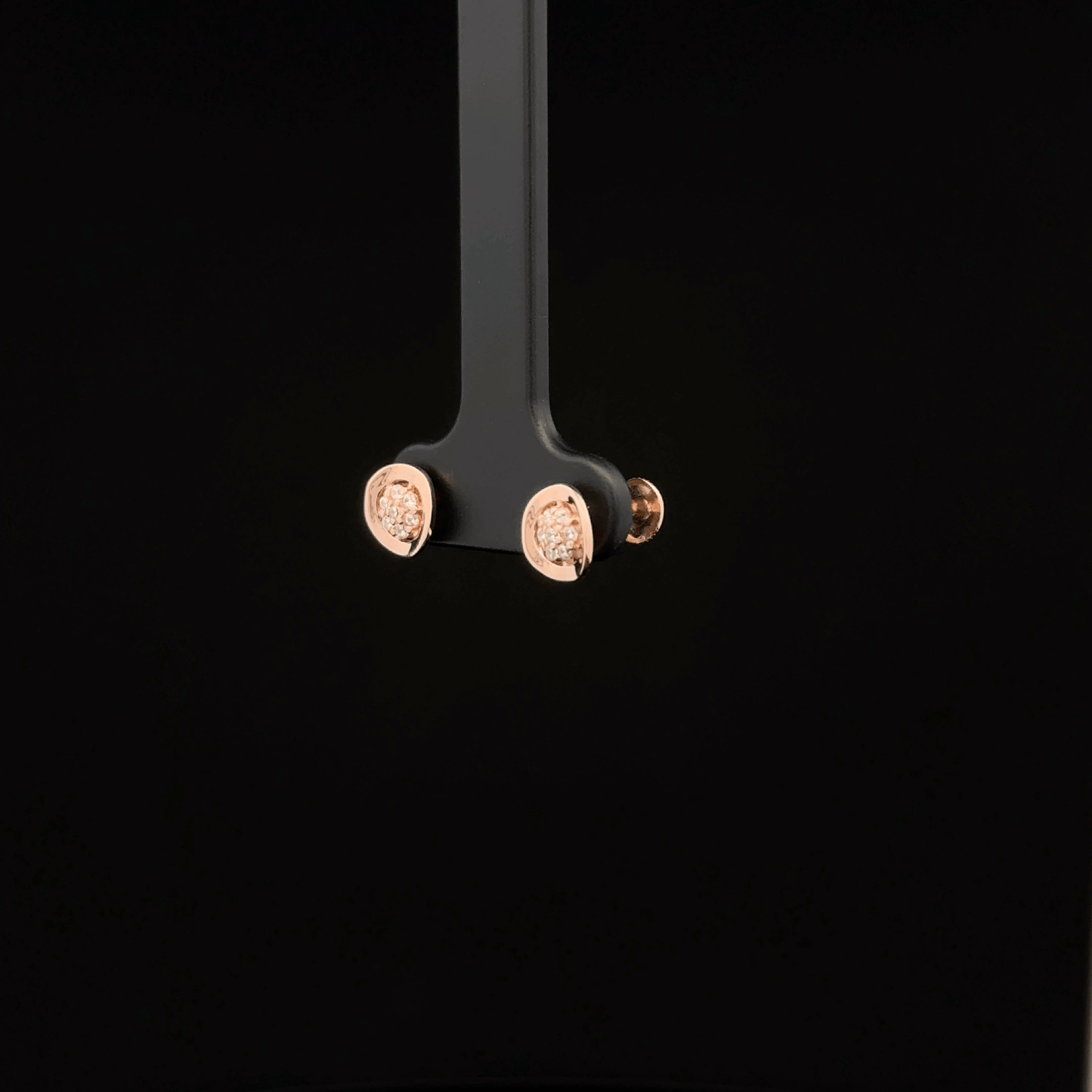 ROSEGOLD CIRCLE EARRING