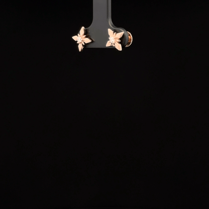 ROSEGOLD STAR EARRING