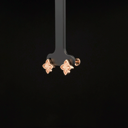ROSEGOLD FLOWER EARRING
