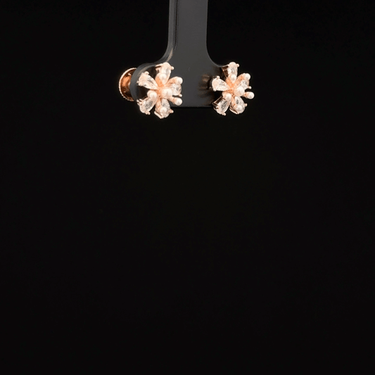 ROSEGOLD STAR EARRING