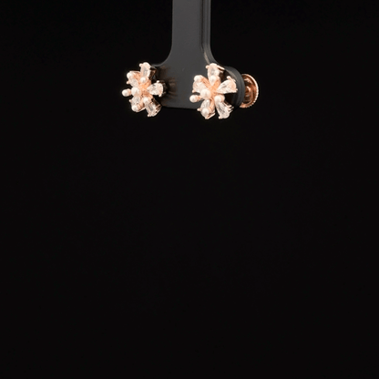 ROSEGOLD STAR EARRING