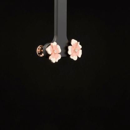 ROSEGOLD PREMIUM FLOWER EARRING