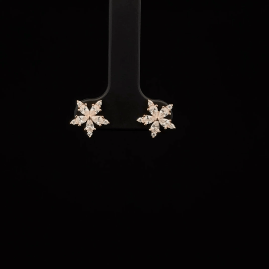 ROSEGOLD STAR EARRING