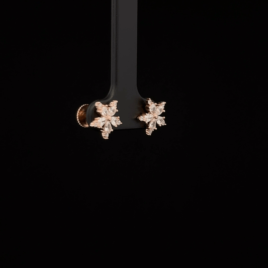 ROSEGOLD STAR EARRING